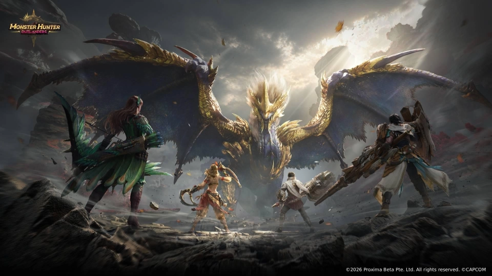 《魔物獵人：旅人》原創新魔物——古龍種「光稜龍」於全球首度公開，商店預約同步開啟