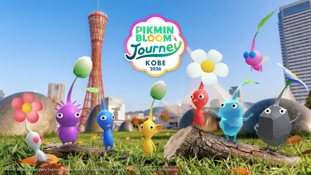 《Pikmin Bloom》神戶主題活動11月登場 邀玩家與藍色皮克敏展開散步旅程