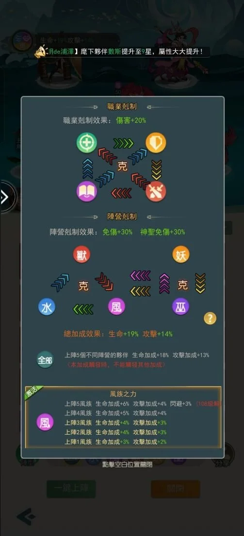 《万象山海》阵营关系