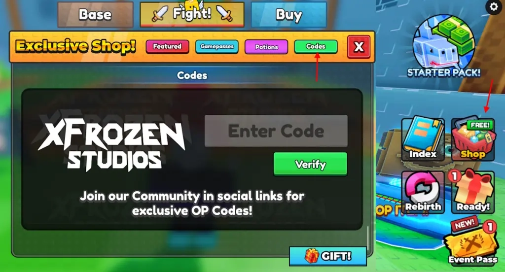 Roblox Lucky Block Rush Codes ล่าสุด แจก Luck Potion และ Brainrot ฟรี