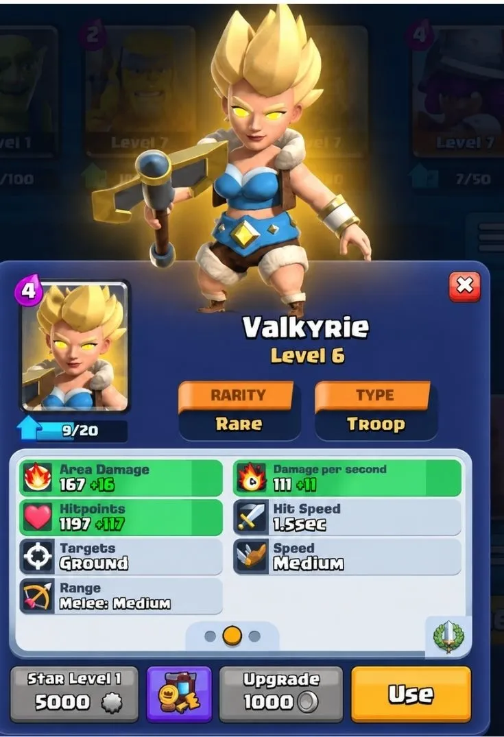 Clash Royale Hero Valkyrie Core Stats and Role in the Meta.jpg