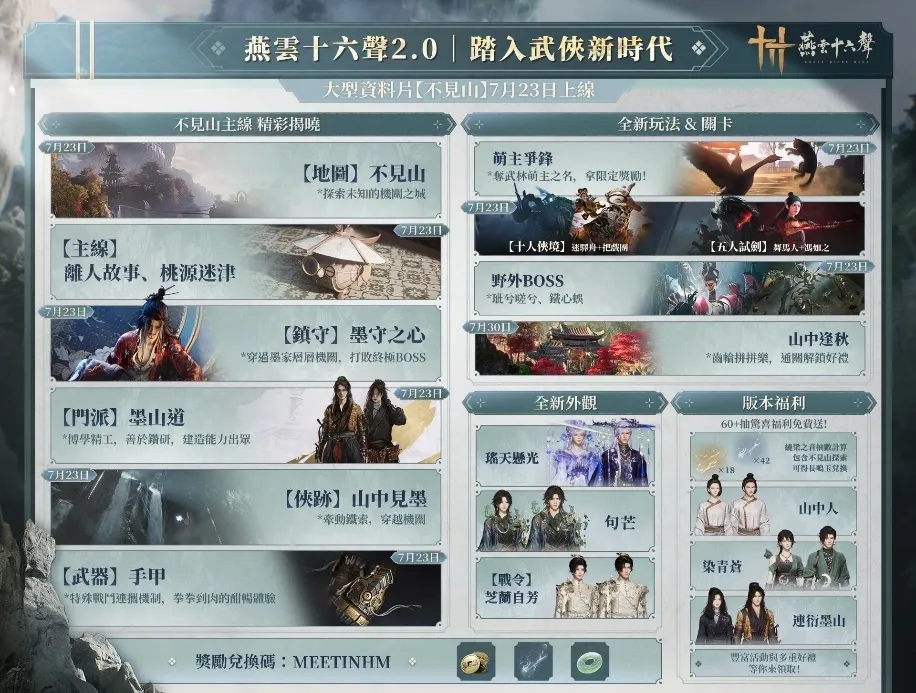 260723_《燕雲十六聲》2.0「不見山」今(7.23)強勢來襲,「2026漫畫博覽會」驚喜亮相,聯動「海底撈」推限定聯名菜品 image5