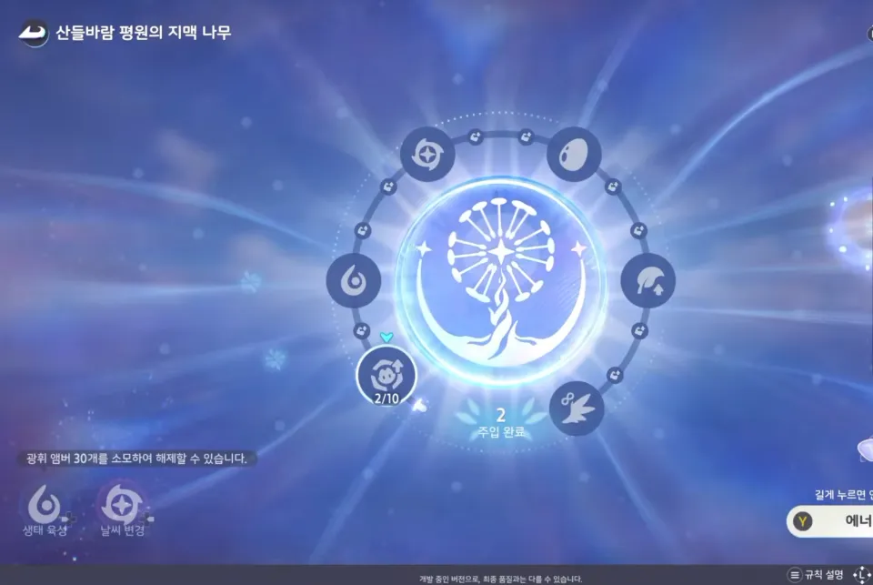 성장과 육성 체계