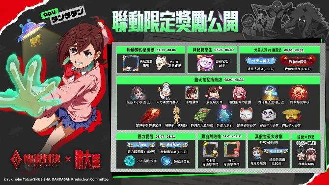 2026-07-31 Garena 新聞稿_《Garena 傳說對決》X《膽大黨》聯動明日開啟! 厄卡倫、寺仁造型帥氣登場 完成任務免費兌換小桃造型 image3