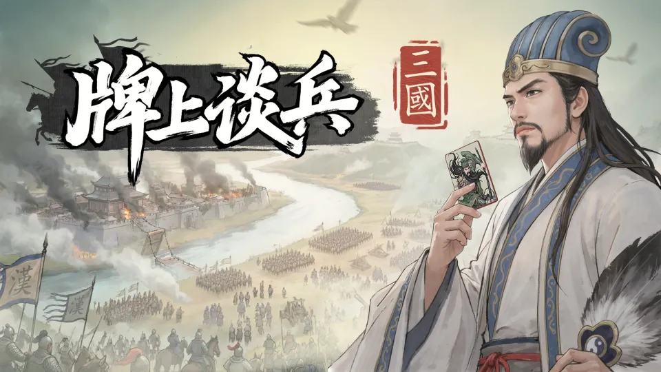 從堆疊卡牌到一統三國!三國題材卡牌模擬經營遊戲《牌上談兵_三國》首曝PV公開 image1