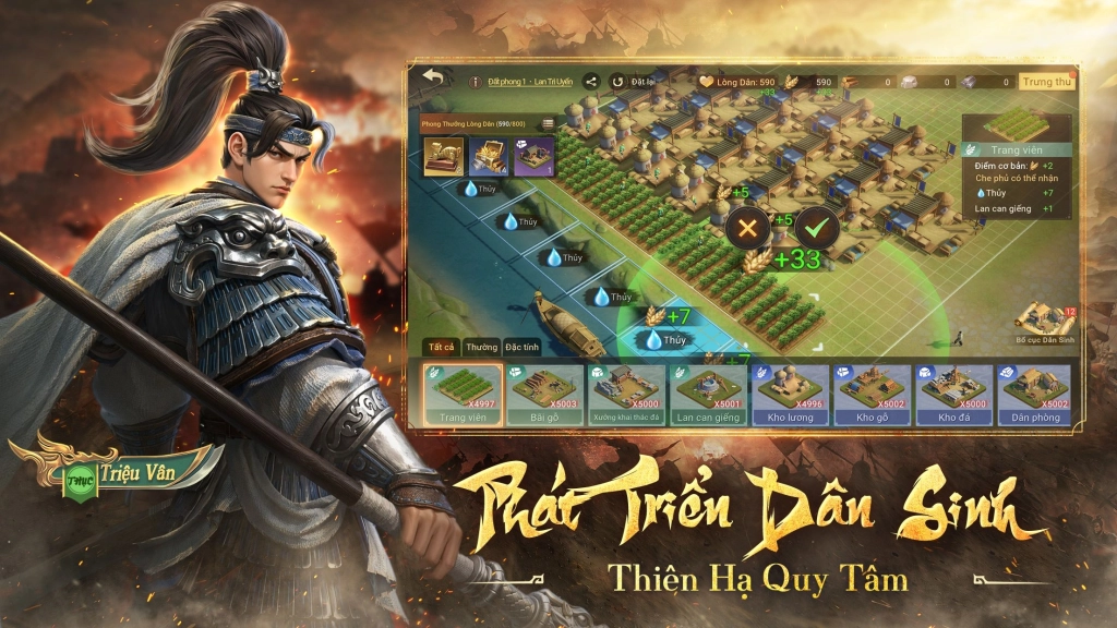 Game SLG Tam Quốc hành quân tự do Tam Quốc: Tranh Bá Thiên Hạ chính thức khai mở đăng ký trước, hẹn trước nhận miễn phí Quan Vũ
