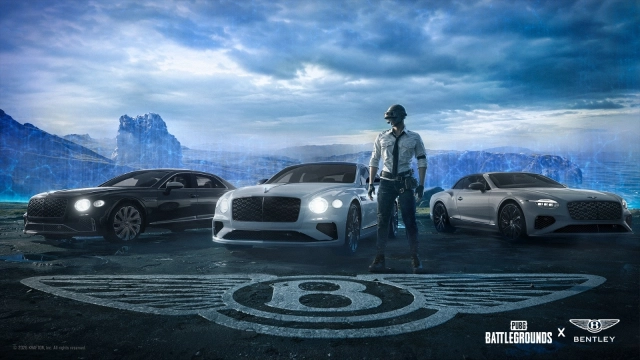 《絕地求生》版本43.2更新登場，Bentley 聯名載具造型加入