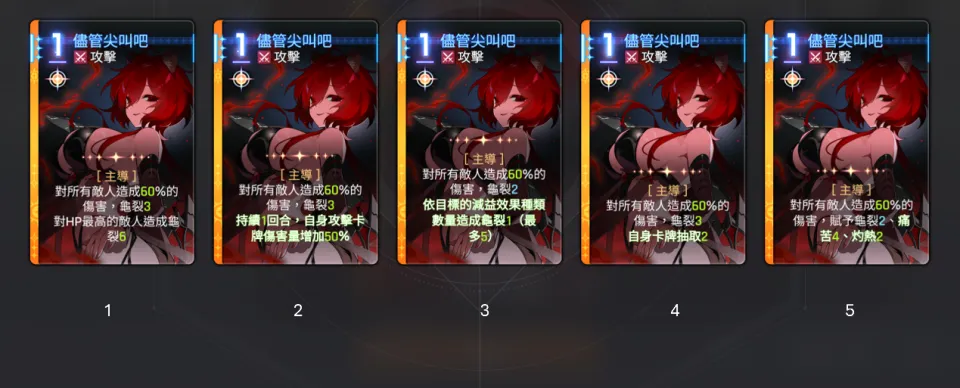 卡厄思夢境艾拉貝拉靈光一閃卡牌儘管尖叫吧