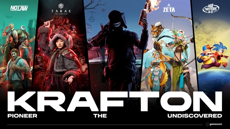KRAFTON 搶先公開 gamescom 2026 參展陣容最新細節