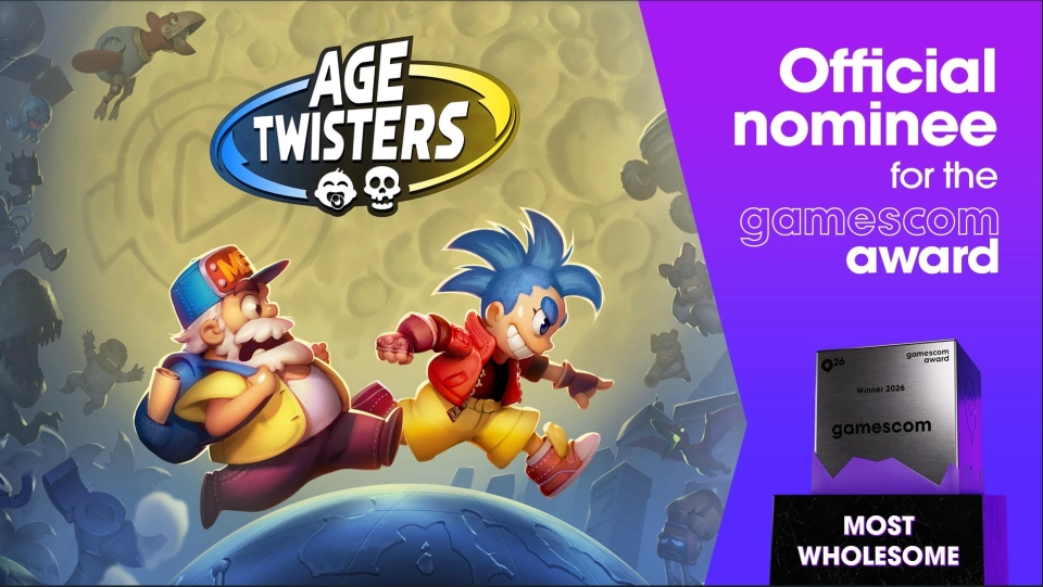 KRAFTON《Age Twisters》入圍 2026 年科隆遊戲展「最佳療癒遊戲」