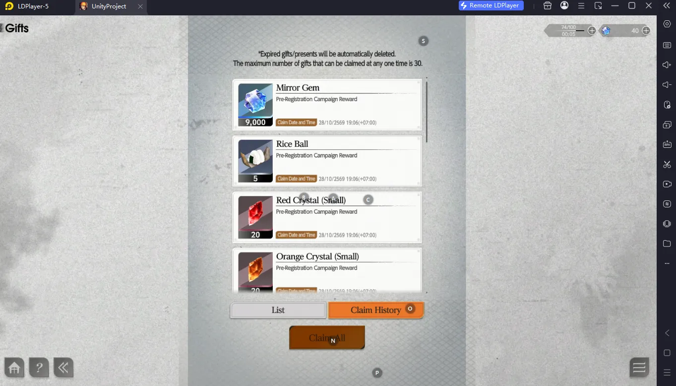BLEACH Mirrors แจก Giftcode ล่าสุด! พร้อมวิธีกรอก image4