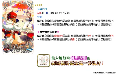 20260901_《FGO》繁中版「波赫約拉的平安夜｜PU1-4｜追加禮裝｜3400」 image10