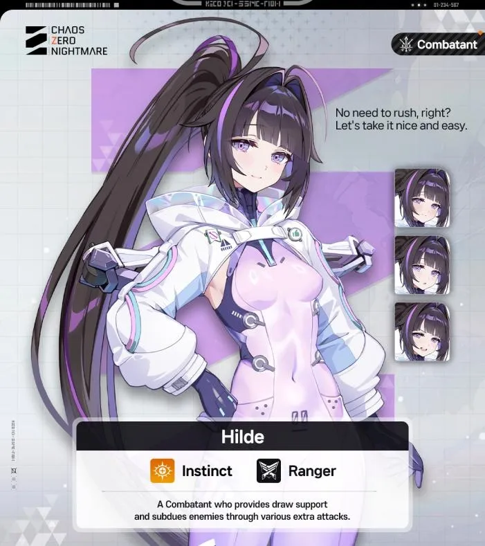 Chaos Zero Nightmare Hilde