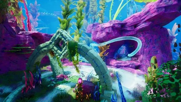 顛倒物理世界×水元素獨創戰鬥!Com2uS Holdings最新動作冒險作品《消逝迴響》於Steam與Epic 正式上市 image4