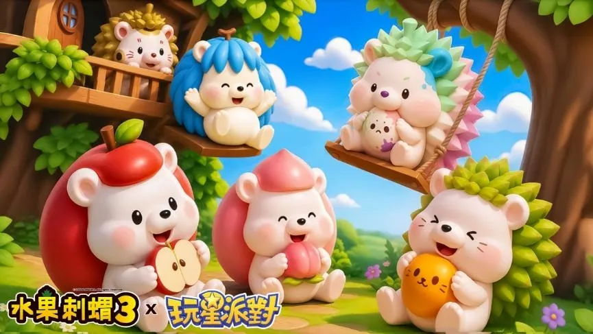 20260918-《玩星派對》舒壓新作「拆螺絲」×水果刺蝟3聯動登場!最強小遊戲總選舉由「黑洞」奪冠! image3