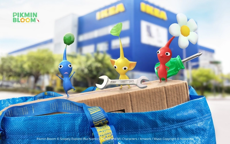 IKEA攜手《Pikmin Bloom》！全台8家店期間限定登場