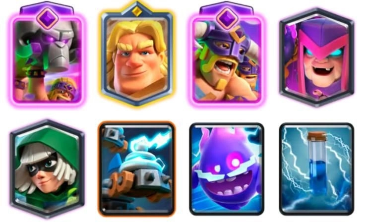 Golden Knight Bandit Evo Ram Mother Witch Clash Royale TOP 20 Best Decks August 2026