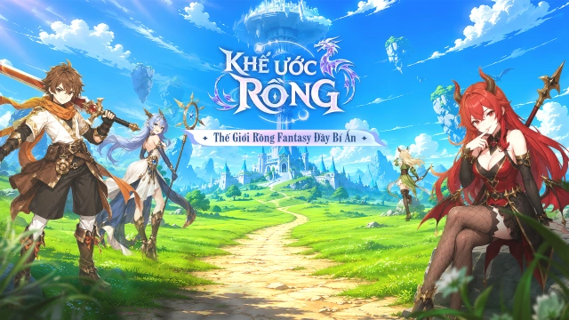 Khế Ước Rồng - Siêu Phẩm Fantasy MMO Màn Hình Dọc Sắp Được Ra Mắt