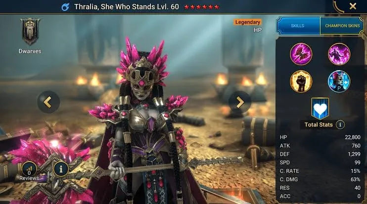 Thralia, She Who Stands – Destroy MAX HP Comes of Age