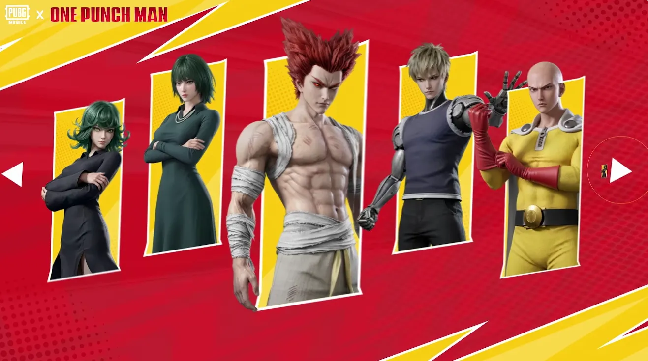 PUBG MOBILE x One-Punch Man