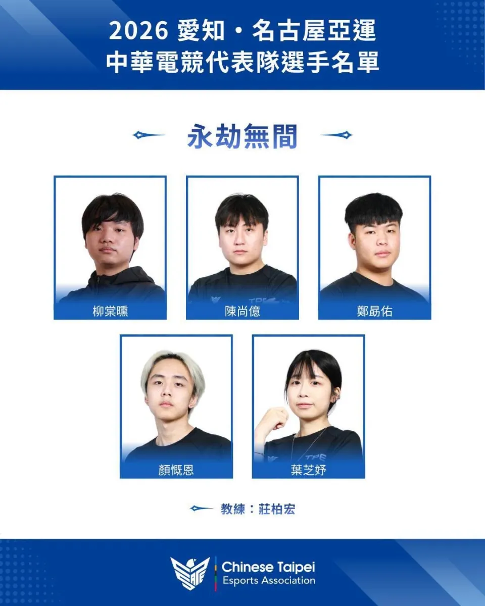 【0724艾肯新聞稿】《永劫無間》正式征戰2026名古屋亞運 運動部長李洋勉勵中華隊選手 image4