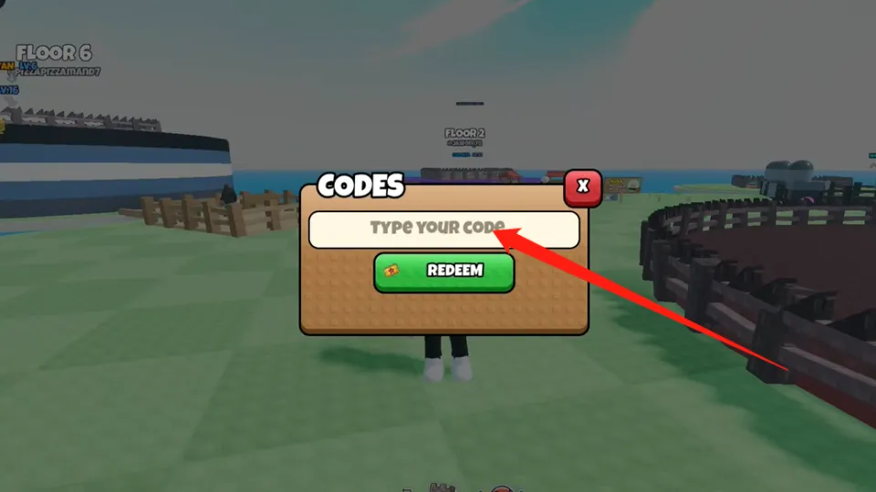 Click the Redeem button to claim your rewards.