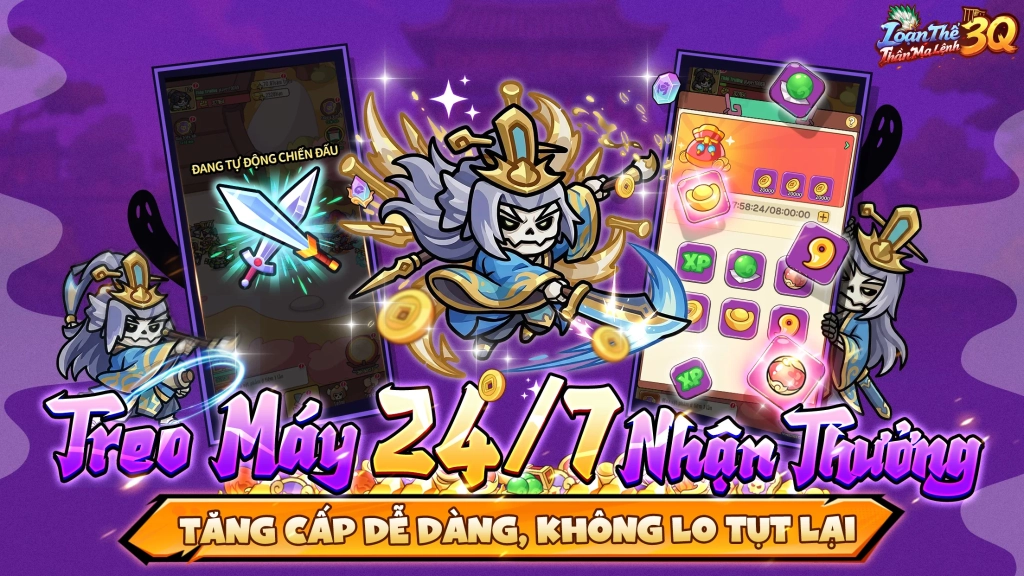 Treo máy tăng cấp dễ dàng