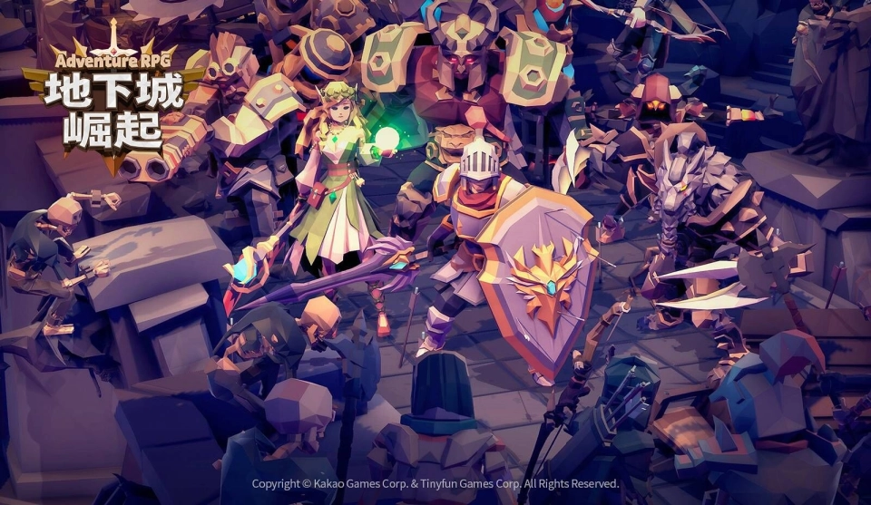 Kakao Games 全新砍殺冒險 RPG《地下城崛起》招募美國、台灣 CBT 參加者