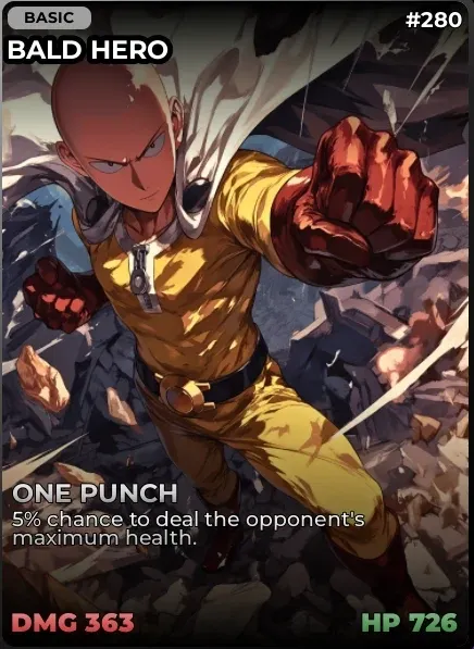 Secret Bald Hero