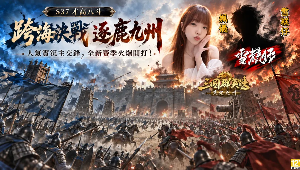 《三國群英傳:策定九州》號召人氣實況主對抗 釋出新賽季九大兵種詳細介紹與慶典活動 image2