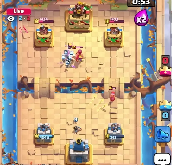 Clash Royale Hero Mega Knight