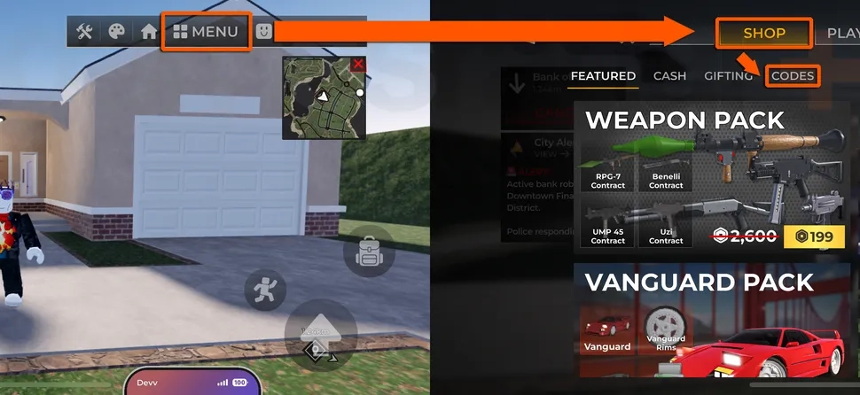 Roblox Wanted Codes ล่าสุด แจก Cash, Crates และอาวุธฟรี