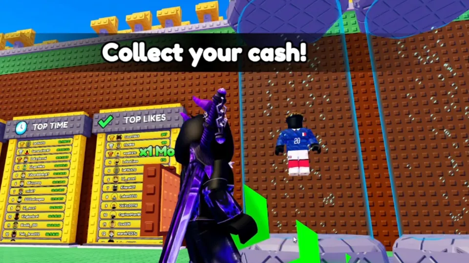Roblox Jump to Steal Soccer Players beginner guide with the country tower and Lucky Blocks