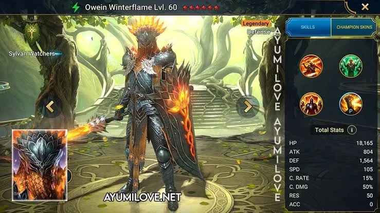Owein Winterflame – The Magma Shield Architect