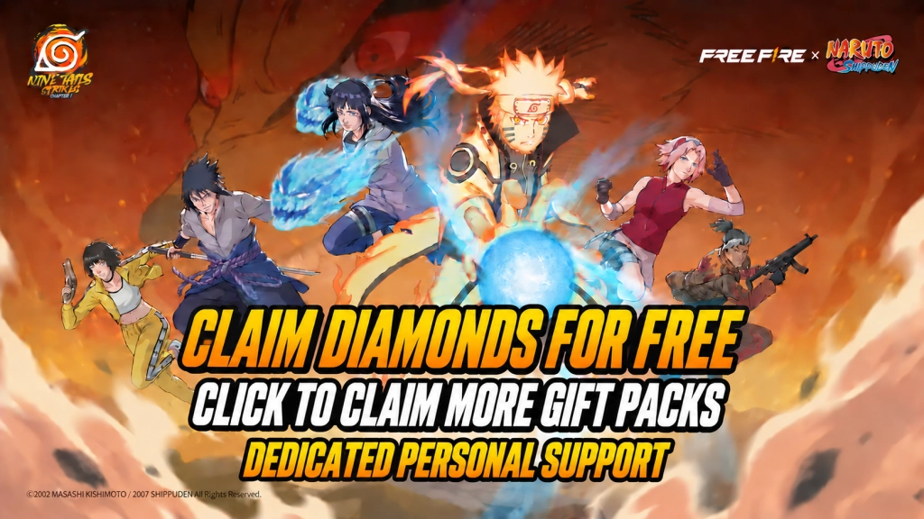 Claim Top-Up Cards for Free Click to Claim More Gift Packs