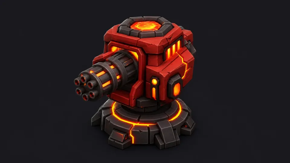 Lava Gatling