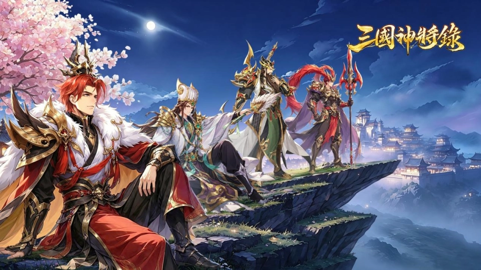 經典放置卡牌RPG《三國神將錄》預約開跑中！！