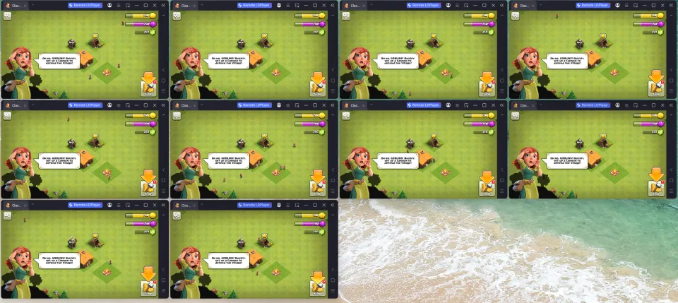 Clash of Clans Multi-instance performance