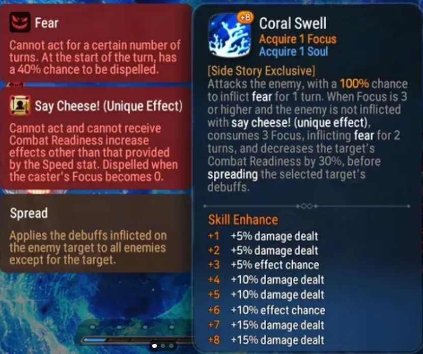 Skill 1: Coral Swell