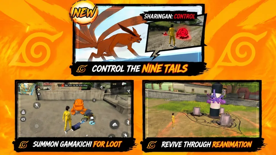 Free Fire OB55 Naruto Collaboration Returns