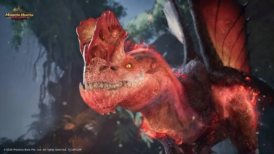 2026-08-26 Garena 新聞稿_《魔物獵人：旅人》原創新魔物——古龍種「光稜龍」於全球首度公開，商店預約同步開啟 image3