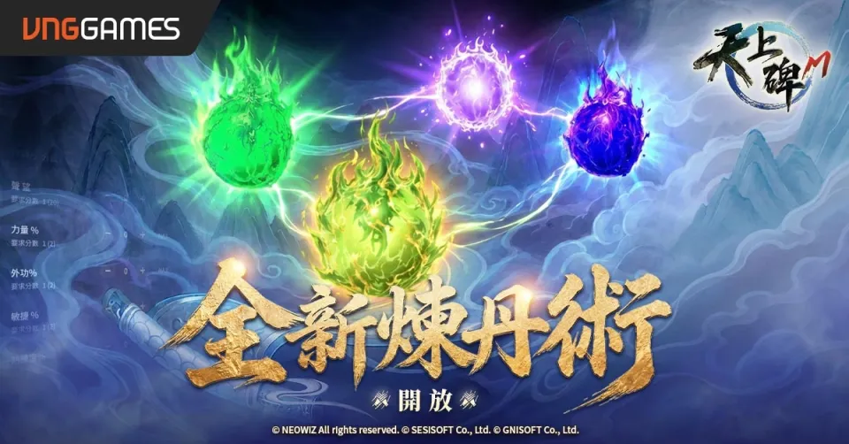 圖 3：《天上碑M》全新煉丹術開放，神龍丹與真龍丹助力角色成長.jpg