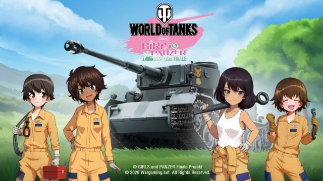 《戰車世界》迎接《少女與戰車》豹獅隊登場