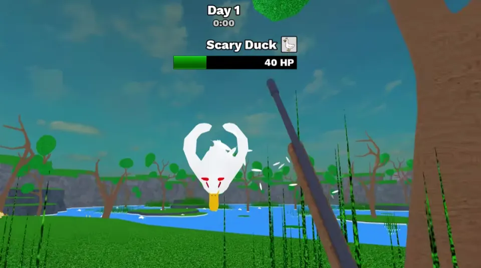 scary duck
