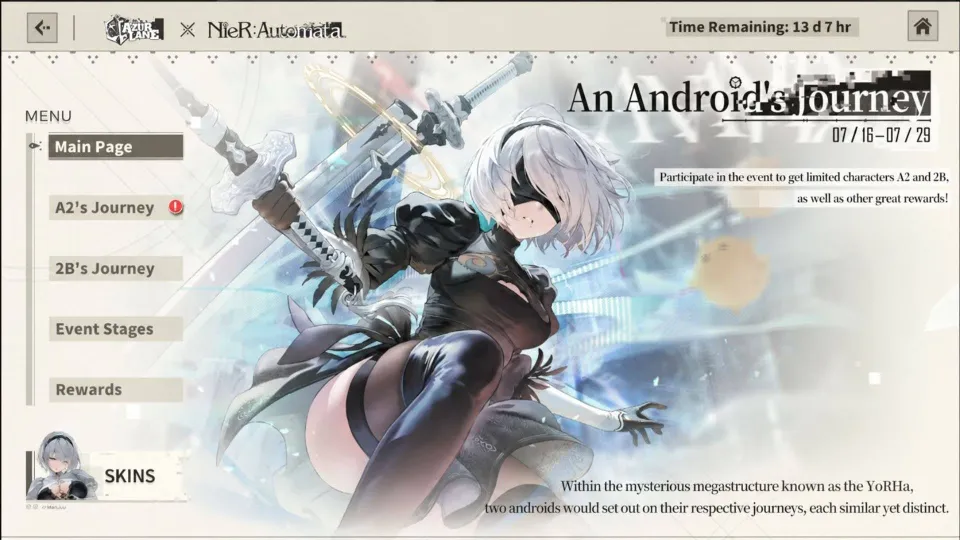 Azur Lane x NieR Automata Event Overview