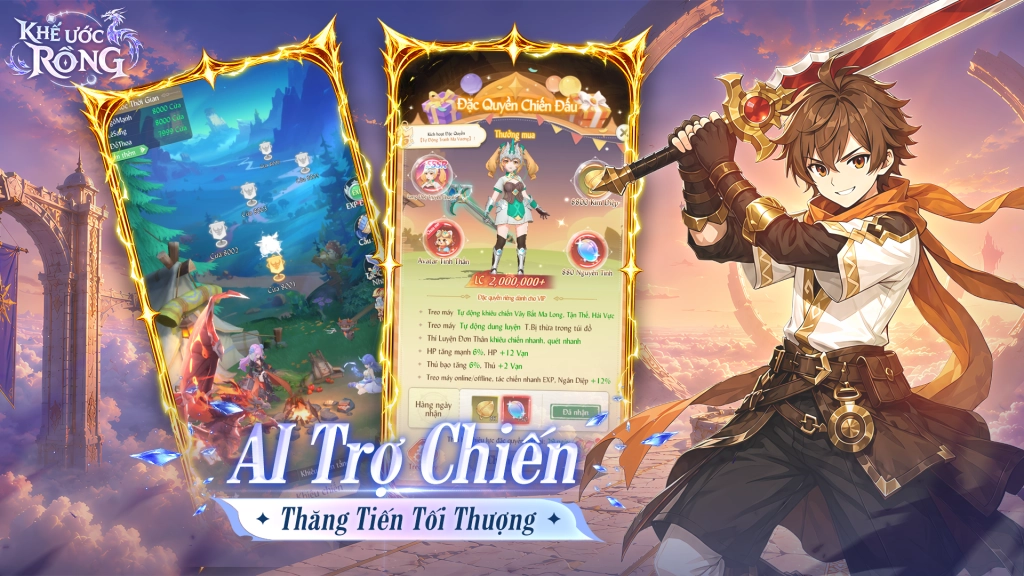 Khế Ước Rồng – Fantasy RPG Ký Kết Khế Ước Với Rồng Thần Huyền Thoại